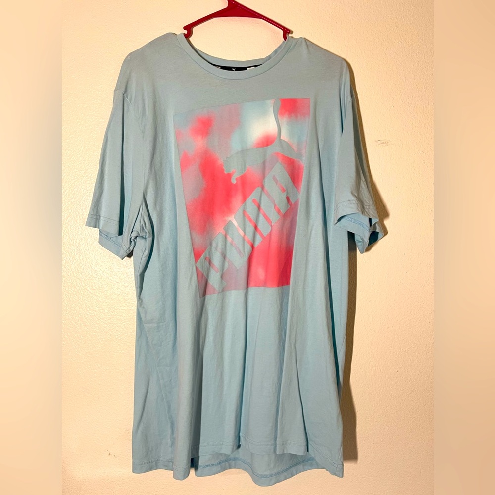 Light Blue Puma T-Shirt
